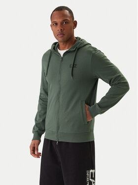 EA7 Emporio Armani EA7 Emporio Armani Суитшърт 8NPM33 PJVRZ Зелен Regular Fit