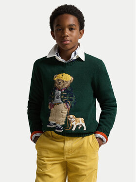 Polo Ralph Lauren Polo Ralph Lauren Sweter 323978393001 Zielony Regular Fit