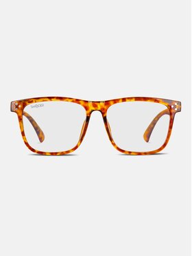 Smooder Smooder Okulary z filtrem blue light Ampere Brązowy