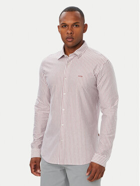 BOSS BOSS Hemd Mysoft 50519748 Hellrot Slim Fit