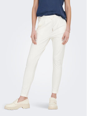 ONLY ONLY Pantaloni din material 15115847 Alb Regular Fit