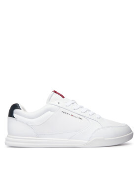 Tommy Hilfiger Tommy Hilfiger Αθλητικά Low Pro Cupsole Perf Leather FM0FM05944 Λευκό