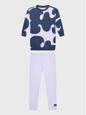 adidas adidas Set bluză și leggings MARIMEKKO HM4450 Violet Regular Fit