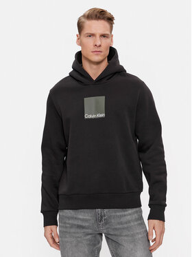 Calvin Klein Calvin Klein Sweatshirt Square Logo K10K111827 Schwarz Regular Fit