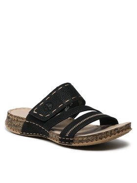 Rieker Rieker Šlepetės 61150-01 Juoda