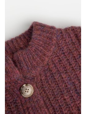 Coccodrillo Coccodrillo Sweter ZC3172201CGJ-017 Bordowy Regular Fit
