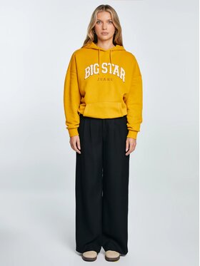 BIG STAR BIG STAR Bluza RUBIALSA_203_170 Żółty Basic Fit