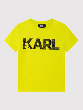 KARL LAGERFELD KARL LAGERFELD T-Shirt Z25358 M Grün Regular Fit