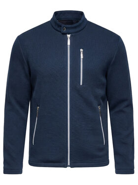 Ombre Ombre Kurtka przejściowa C587 Granatowy Slim Fit
