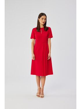 Stylove Stylove Večerné šaty S361 Červená Comfortable Fit