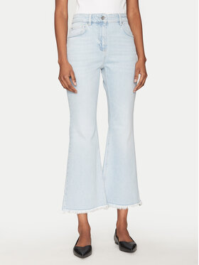 Marella Marella Farmer Fcrop 2513181114 Kék Flare Fit
