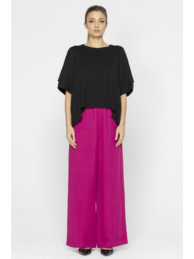 Deni Cler Milano Deni Cler Milano T-Shirt T-DC-T206-E2-10-90-1 Czarny Oversize