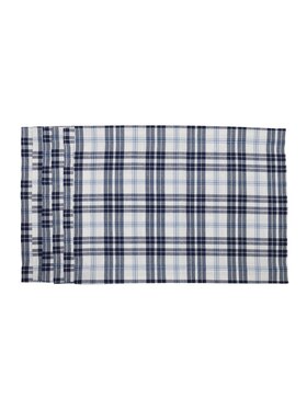 Roseberry Home Roseberry Home Podkładka na stół Blue Plaid Niebieski