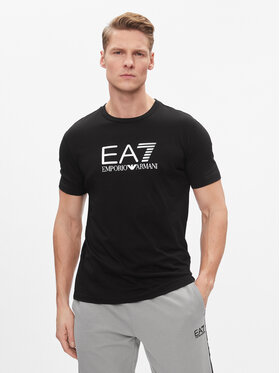 EA7 Emporio Armani EA7 Emporio Armani Tricou 3DPT71 PJM9Z 1200 Negru Regular Fit