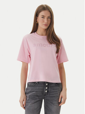 ONLY ONLY T-Shirt Rhine 15368901 Różowy Boxy Fit