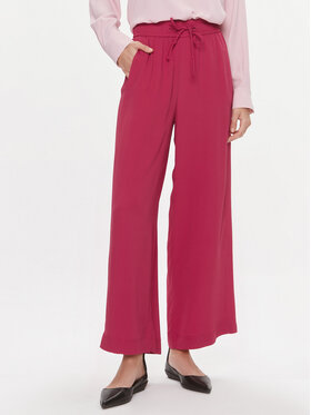 Marella Marella Текстилни панталони Ribelle 2413131134 Червен Regular Fit