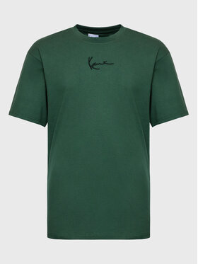 Karl Kani Karl Kani Marškinėliai Small Signature Essential 6037466 Žalia Relaxed Fit