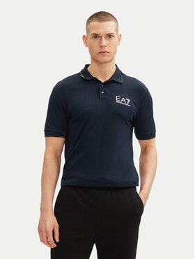EA7 Emporio Armani EA7 Emporio Armani Polo 7M000300 AF13739 UB102 Blu scuro Slim Fit
