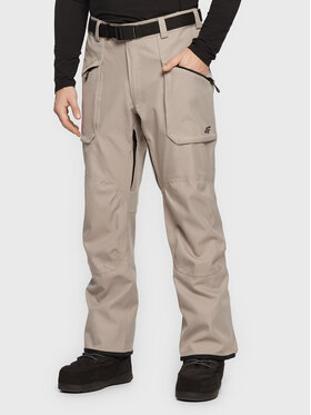 4F 4F Slidinėjimo kelnės H4Z22-SPMN002 Pilka Regular Fit
