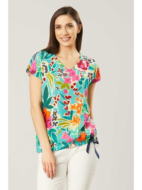 QUIOSQUE QUIOSQUE Bluzka FRESH BLOUSE Kolorowy Regular Fit