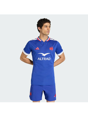 adidas adidas T-Shirt 162432 Błękitny Slim Fit