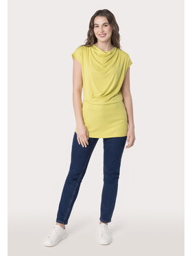 QUIOSQUE QUIOSQUE Blúzka 1UC003 Žltá Regular Fit