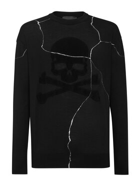 PHILIPP PLEIN PHILIPP PLEIN S dlouhým rukávem 2187 Černá Regular Fit