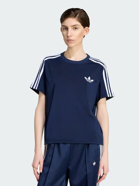 adidas adidas T-Shirt FIREBIRD TEE Niebieski jasny Loose Fit