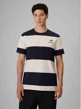 4F 4F T-Shirt PLAYER Granatowy Regular Fit