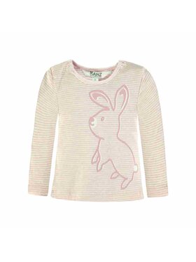 Kanz Kanz Bluzka 0003143-8195 Różowy Basic Fit