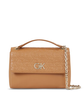 Calvin Klein Calvin Klein Kabelka Re-Lock Ew Conv Crossbody-Emb K60K611533 Hnědá