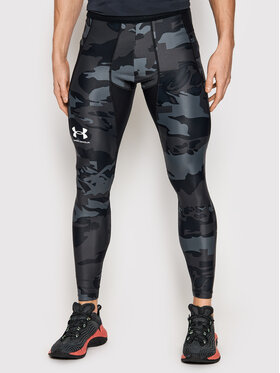 Under Armour Under Armour Leggings Iso-Chill Print 1361585 Crna Slim Fit
