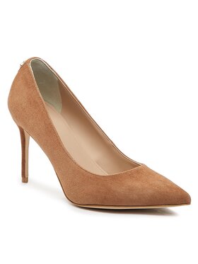 Guess Guess Обувки на ток Rica FL7RIC SUE08 Кафяв