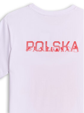 4F 4F T-Shirt 4F SPORT Biały Regular Fit