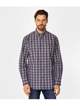Lee Cooper Lee Cooper Koszula NEW TENBY Brązowy Comfort Fit