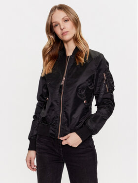 Alpha Industries Alpha Industries Яке бомбър MA-1 156001 Черен Slim Fit