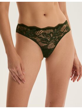 Esotiq Esotiq Stringi 43635 Zielony