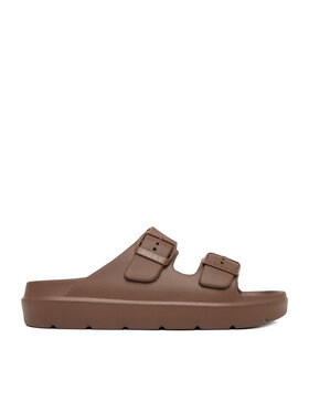 Roxy Roxy Klapki CEOWB-835120 Brązowy