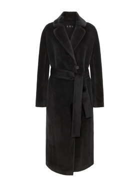 KMX Studio KMX Studio Płaszcz zimowy 186550007 Czarny Straight Fit