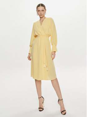 Rinascimento Rinascimento Coctailkleid CFC0117654003 Gelb Regular Fit