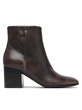Guess Guess Škornji FLFALE LEA10 Temno rjava