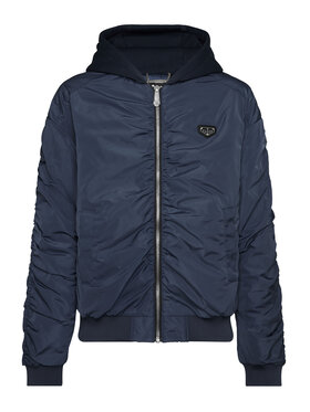PHILIPP PLEIN PHILIPP PLEIN Vatovaná bunda 23011 Světle modrá Regular Fit