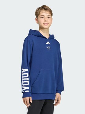 adidas adidas Bluza 169408 Niebieski Loose Fit