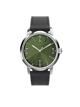 Timex Timex Zegarek Marlin Automatic TW2V44600 Srebrny