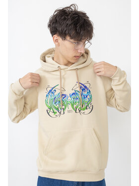 Palto Palto Bluza Sci-Fi Beżowy Comfort Fit
