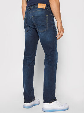 Jack&Jones Jeans Hlače Tim 12118215 Mornarsko Modra Slim Fit