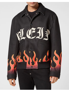 PHILIPP PLEIN PHILIPP PLEIN Bomber 20731 Nero Regular Fit