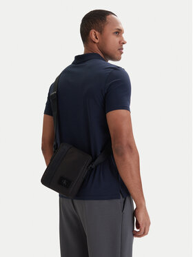 Calvin Klein Calvin Klein Crossover torbica Canvas Mix Reporter LV04D3366G Crna