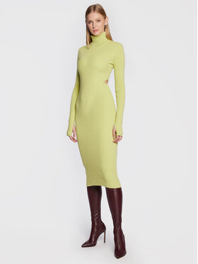 Herskind Herskind Kötött ruha Fabienne 4630853 Zöld Slim Fit