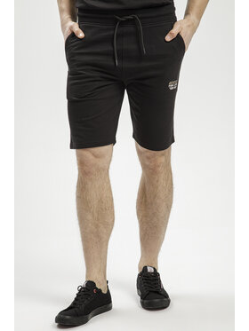 Cross Jeans Cross Jeans Szorty sportowe 49060-020 Czarny Regular Fit